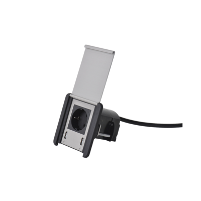 SOURCE COVER 1xSHUKO SOCKET+ 2xUSB A/A COVER B/I/B