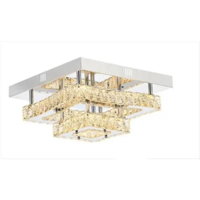 ΦΩΤΙΣΤΙΚΟ LED ΟΡΟΦΗΣ ΤΕΤΡΑΓΩΝΟ 2Φ 3ΧΡΩΜΑΤΑ 76W 40X40CM 20CM