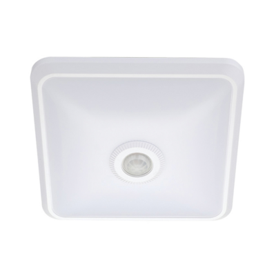 ST76FBE LED CEILING LAMP PIR SENSOR 360° 16W WH+AB